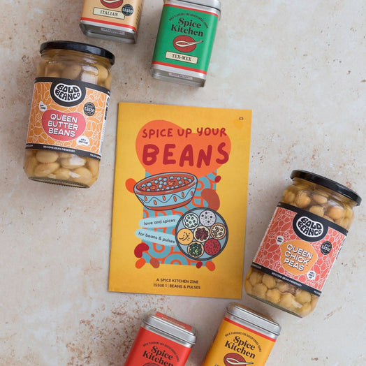 Bean Zine, 4 Spice Blends & Bold Beans Cookery Kit