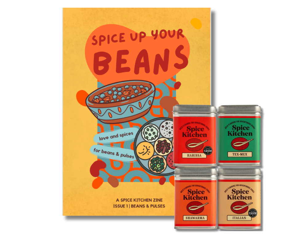 Spice-Up-Your-Beans Zine & Blends Set