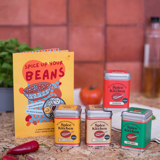 Spice Kitchen Spice Up Your Beans with Bold Beans and Four Spice Blends