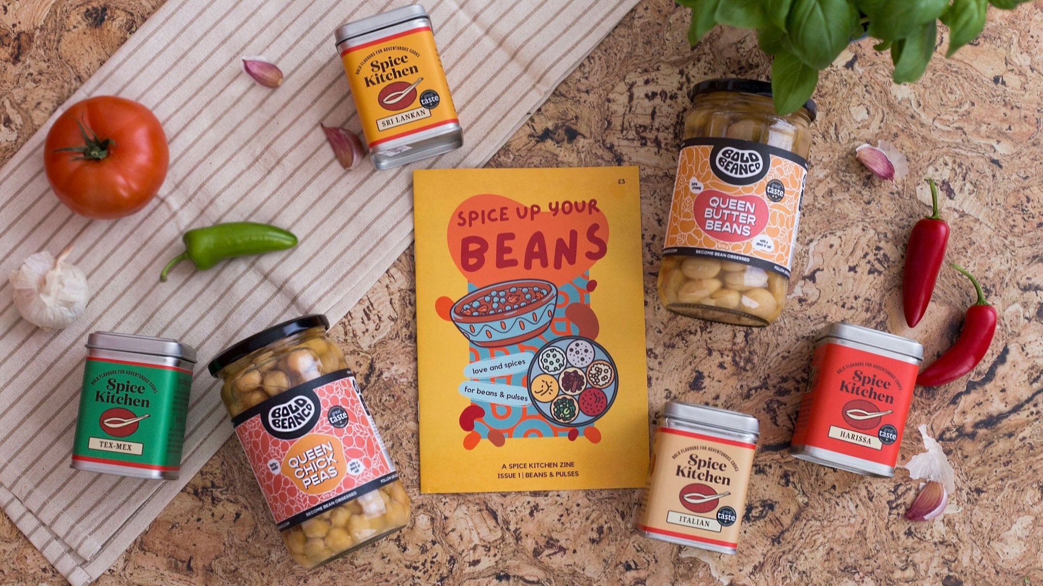 Spice Kitchen Spice Up Your Beans with Bold Beans and Four Spice Blends