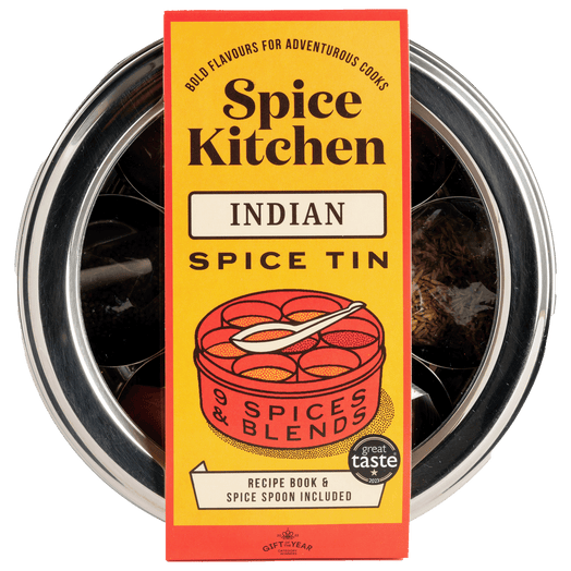 Indian Spice Tin with 9 spices  | Gift of the Year Winner - Spice Kitchen™ - Spices, Spice Blends, Gifts & Cookware