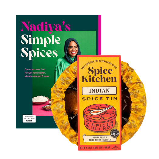 'Nadiya's Simple Spices' by Nadiya Hussain & Indian Spice Tin